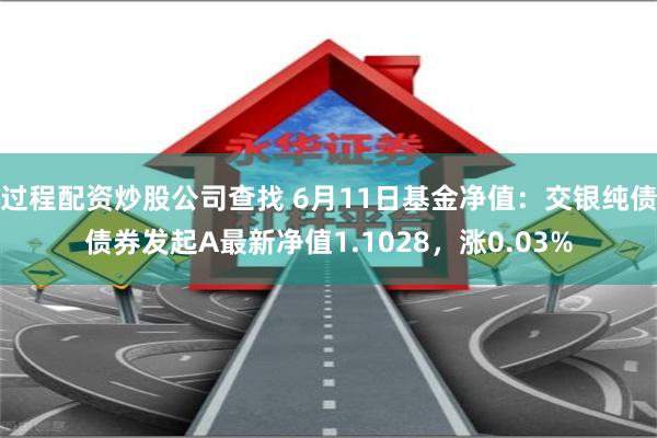 过程配资炒股公司查找 6月11日基金净值：交银纯债债券发起A最新净值1.1028，涨0.03%