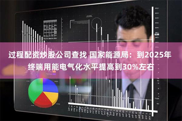 过程配资炒股公司查找 国家能源局：到2025年 终端用能电气化水平提高到30%左右